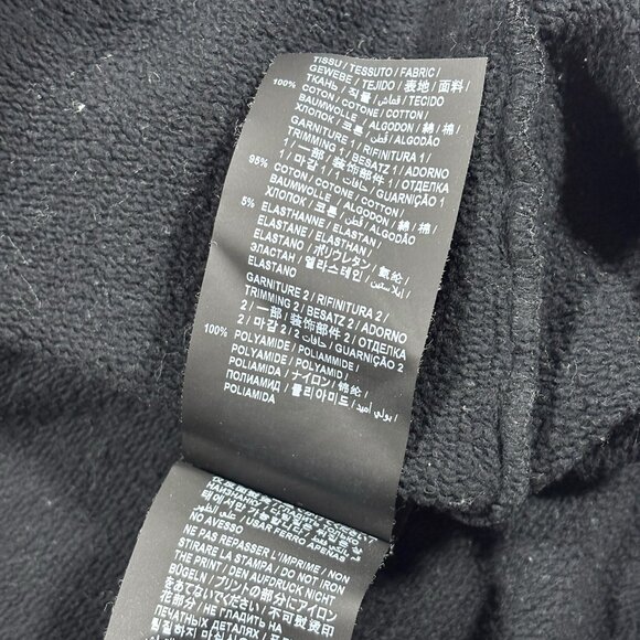 Saint Laurent 50s Signature Logo Hoodie Black Size M 2020 - Picture 7 of 8
